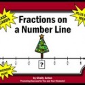 Christmas Math Fractions on a Number Line Teachers Pay Teachers Promoting-Success